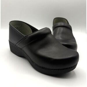 NEW DANSKO XP 2.0 Clog Women's Size EUR 40/US 9.5-10 Black Leather NWOB